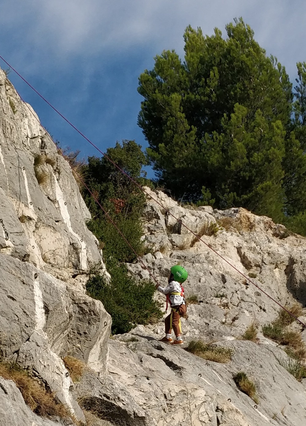 Escalade en famille!